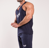 TI Iconic Navy Stringer Vest