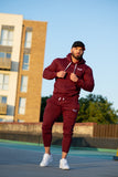 TI Iconic Maroon Fitted Hoodie