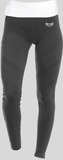 TI Fit Leggings, Black/White