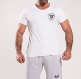 TI Signature Wide Neck T-Shirt - White